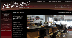 Desktop Screenshot of bladeseastlansing.com