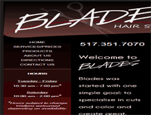 Tablet Screenshot of bladeseastlansing.com